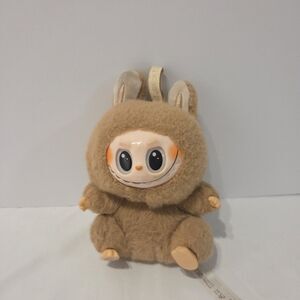 Labubu BABA Have A Seat Pop Mart The Monsters Plush Brown